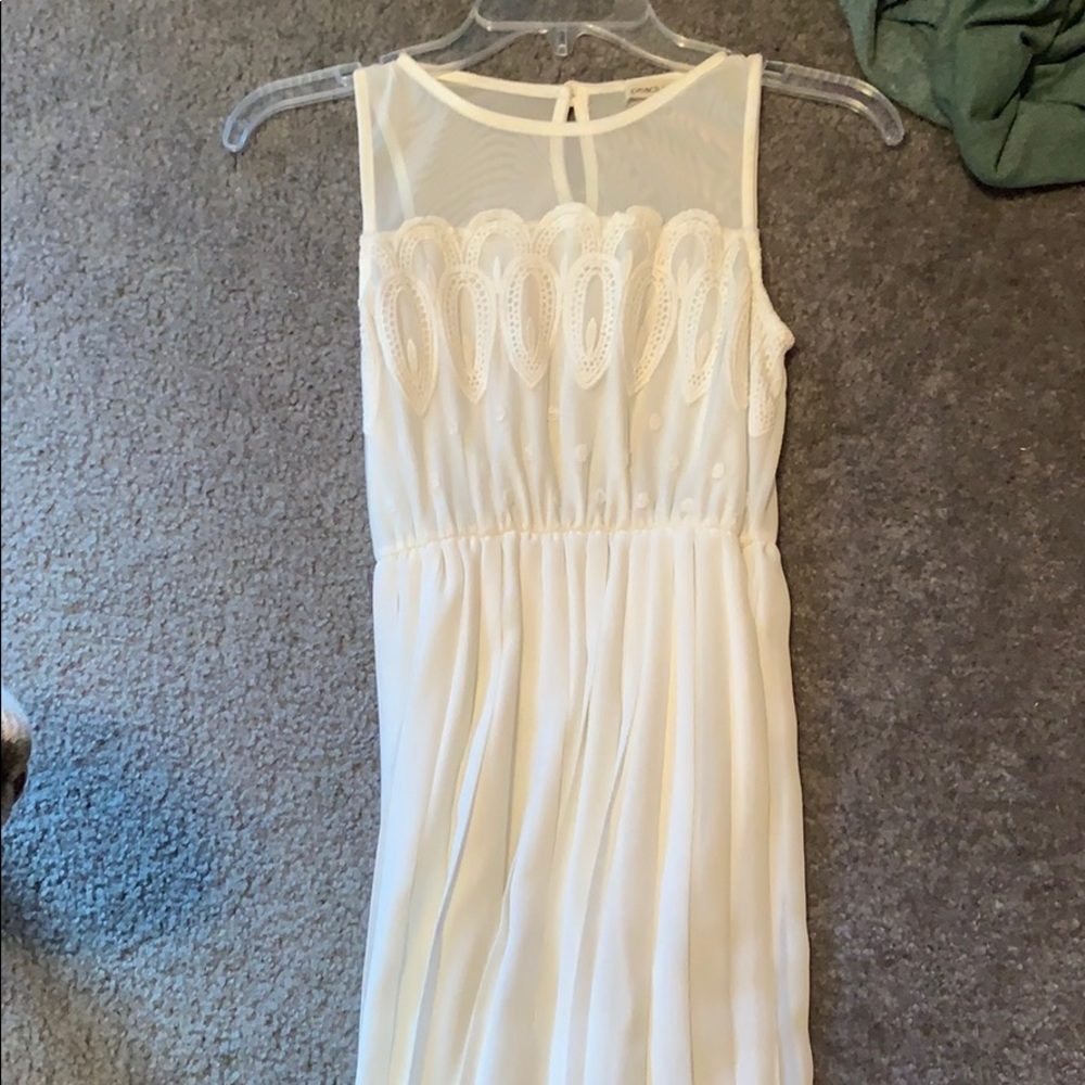 White dress